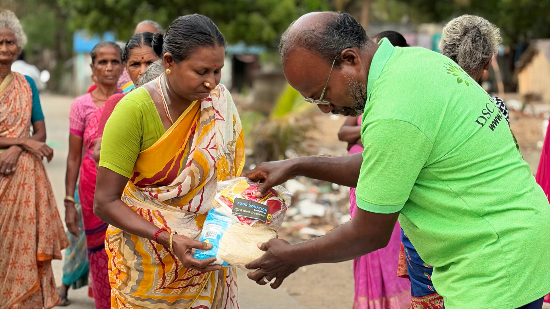 Groceries Distribution in Vizag