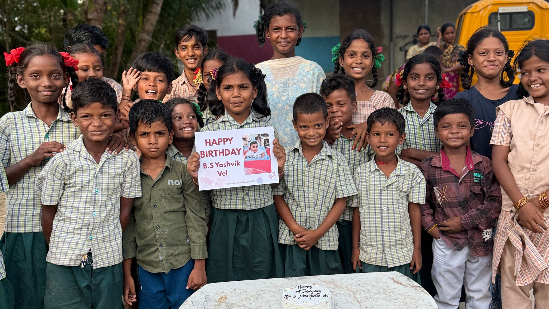 Birthday Food Donation in Bengaluru